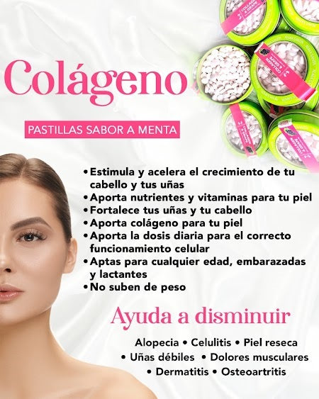 🤩PASTILLAS DE COLÁGENO SABOR UVA🤩