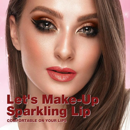 💋SHINY LIPSTICK |💄⭐LABIAL EN DESTELLOS 3x1💄💋