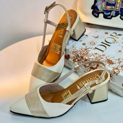 😍CALZADO ÁNGEL | TACÓN MEDIO, PUNTA FINA😍