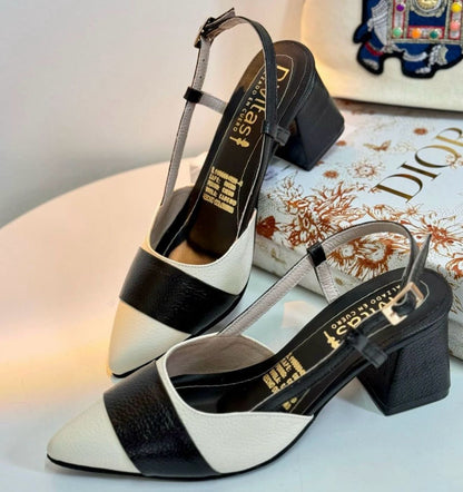 😍CALZADO ÁNGEL | TACÓN MEDIO, PUNTA FINA😍