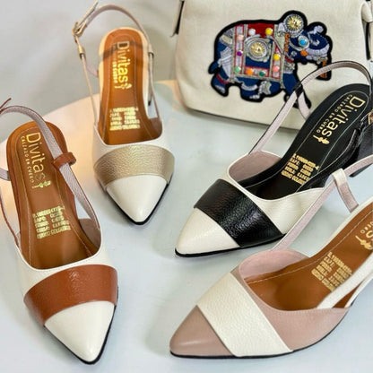 😍CALZADO ÁNGEL | TACÓN MEDIO, PUNTA FINA😍