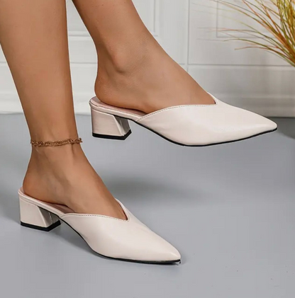 😍CALZADO SANTORINI | TACÓN MEDIO, PUNTA FINA 😍