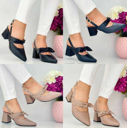 😍CALZADO ARABIA  | TACÓN MEDIO, PUNTA FINA 😍