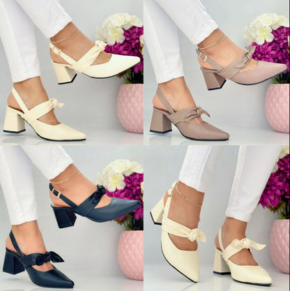 😍CALZADO ARABIA  | TACÓN MEDIO, PUNTA FINA 😍