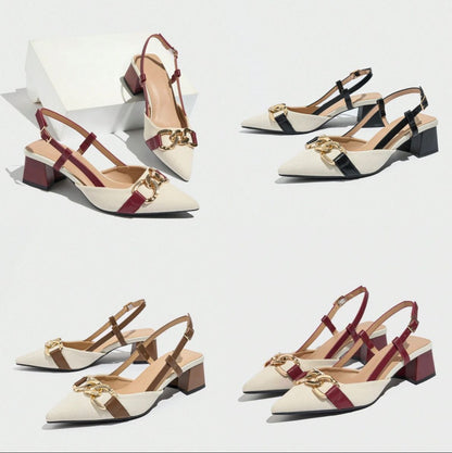 😍CALZADO RUSIA | TACÓN BAJO, PUNTA FINA😍