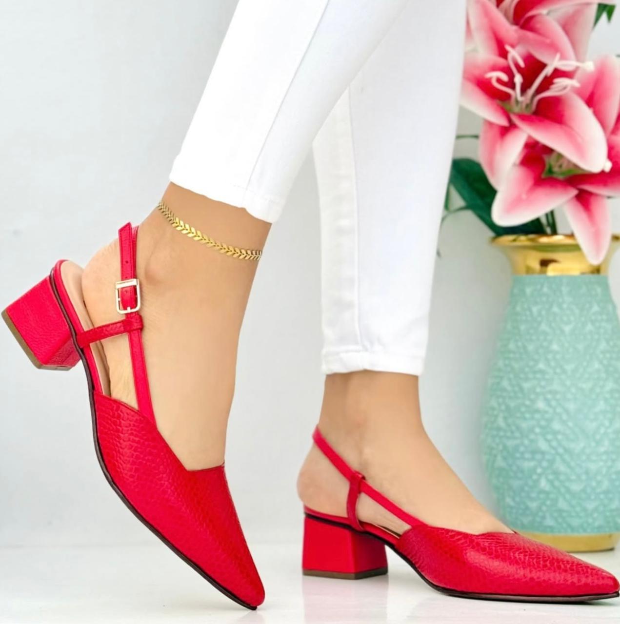 😍CALZADO LYON | TACÓN MEDIO, PUNTA FINA😍