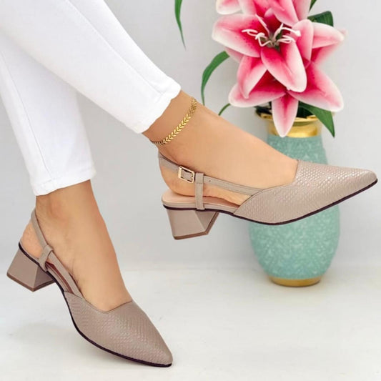 😍CALZADO LYON | TACÓN MEDIO, PUNTA FINA😍