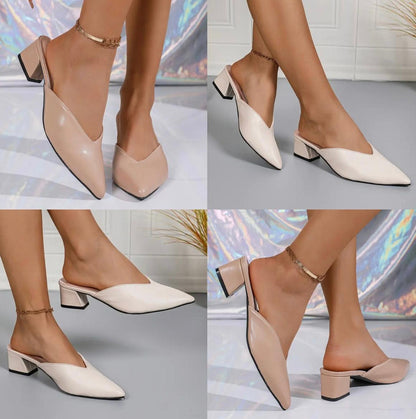 😍CALZADO SANTORINI | TACÓN MEDIO, PUNTA FINA 😍