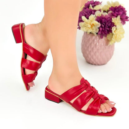 😍CALZADO MADRID | TACÓN MEDIO, PUNTA ABIERTA 😍