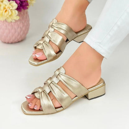 😍CALZADO MADRID | TACÓN MEDIO, PUNTA ABIERTA 😍