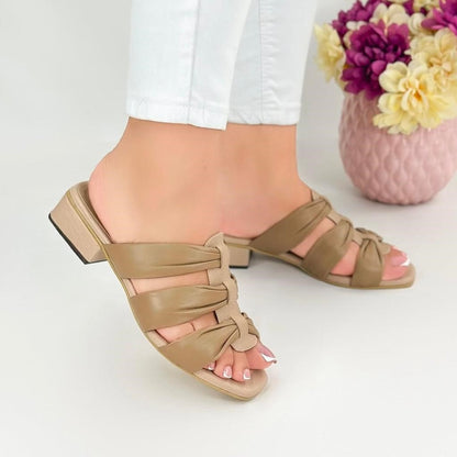 😍CALZADO MADRID | TACÓN MEDIO, PUNTA ABIERTA 😍