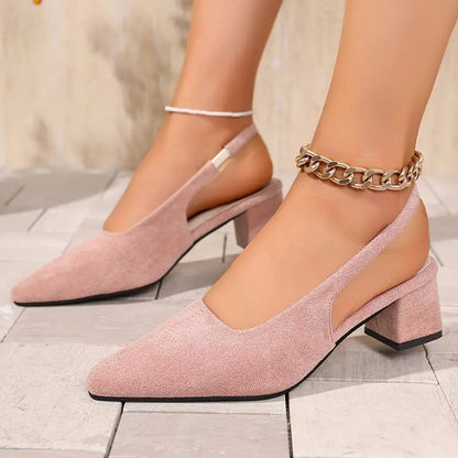 😍CALZADO DUBAI | TACÓN MEDIO, PUNTA FINA😍