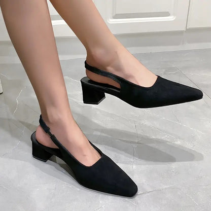 😍CALZADO DUBAI | TACÓN MEDIO, PUNTA FINA😍