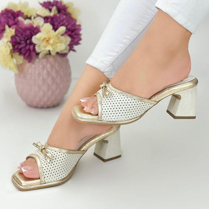 😍CALZADO AMALFI | TACÓN MEDIO, PUNTA ABIERTA 😍