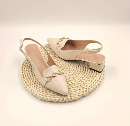 😍CALZADO AMELIA | TACÓN MEDIO, PUNTA FINA 😍