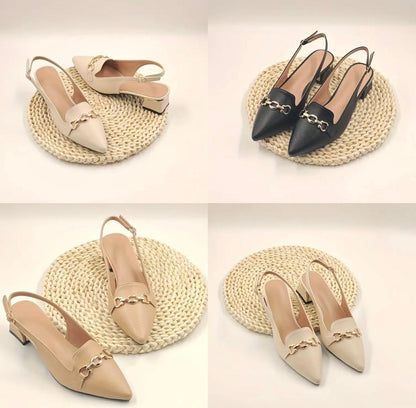 😍CALZADO AMELIA | TACÓN MEDIO, PUNTA FINA 😍