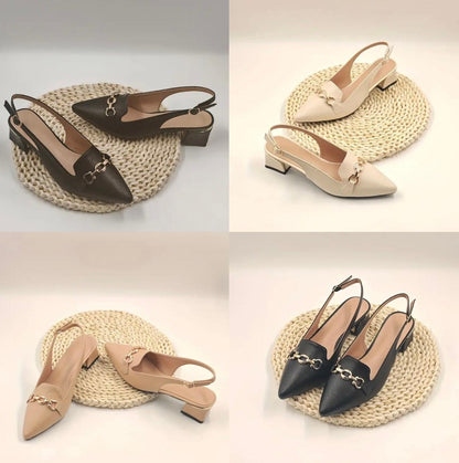 😍CALZADO AMELIA | TACÓN MEDIO, PUNTA FINA 😍