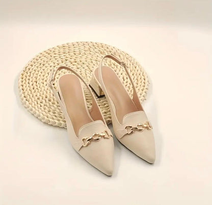 😍CALZADO AMELIA | TACÓN MEDIO, PUNTA FINA 😍