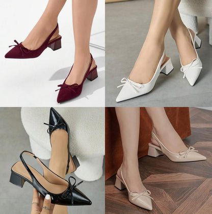 😍CALZADO SEVILLA | TACÓN MEDIO, PUNTA FINA 😍