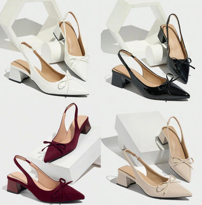 😍CALZADO SEVILLA | TACÓN MEDIO, PUNTA FINA 😍