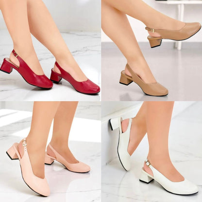 😍CALZADO RIO | TACÓN MEDIO, PUNTA CERRADA 😍