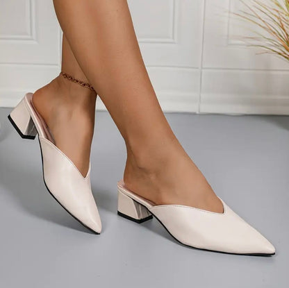 😍CALZADO SANTORINI | TACÓN MEDIO, PUNTA FINA 😍